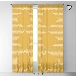 Society6 blackout curtains 96x50 2 panels